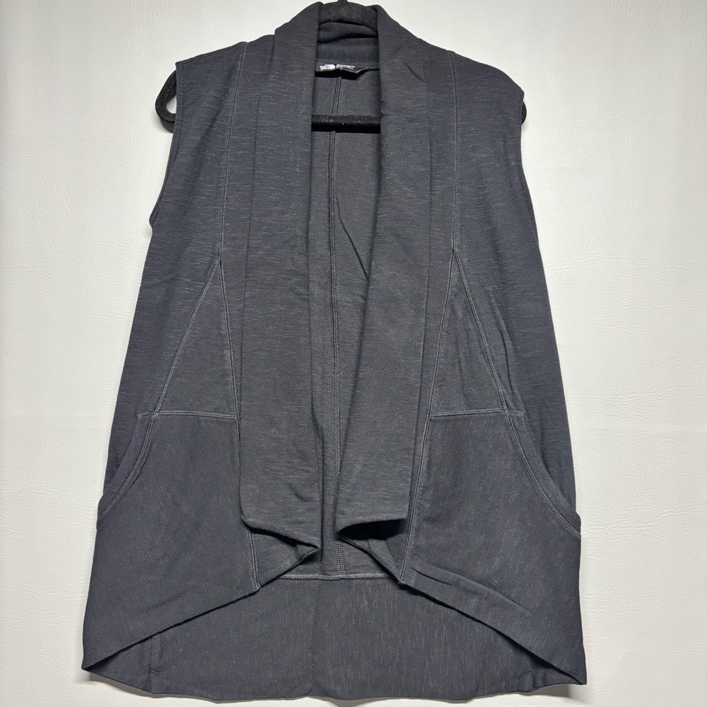 ✨ The North Face Women’s Black Open Front Vest Sleeveless Lightweight Size XS